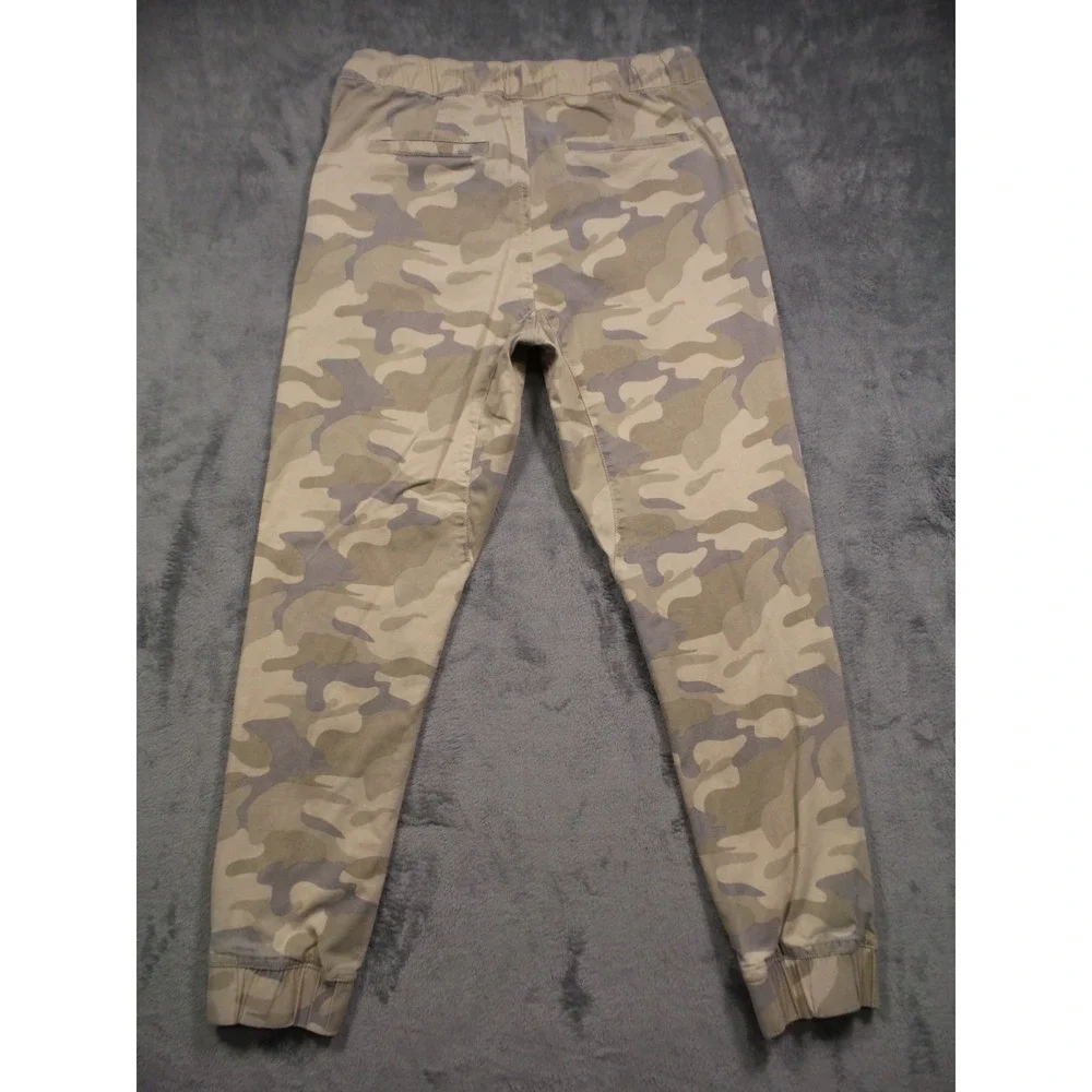 Silver Jeans Co Pants Womens‎ Size Medium Brown Camo Jogger Stretch Pull On